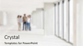  Presentation with concept - Theme having moving background laptop - blurred business concept background and a  colored foreground