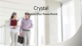  Presentation with concept - Cool new theme with moving background laptop - blurred business concept backdrop and a  colored foreground