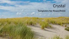  Presentation with wind power plant - PPT layouts enhanced with moving backgroung - small plants moved background and a light blue colored foreground