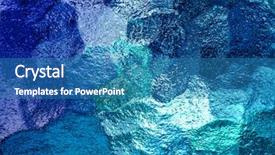  Presentation with moving - Beautiful slide set featuring moving bubbles - abstract glass texture backdrop and a teal colored foreground