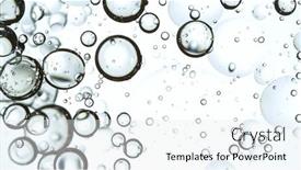  Presentation with light bubbles - PPT theme enhanced with moving-bubbles-on-light-background background and a white colored foreground