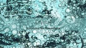  Presentation with light bubbles - PPT theme enhanced with moving-bubbles-on-light-background background and a seafoam green colored foreground