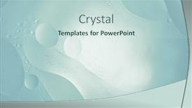  Presentation with light bubbles - Slide deck consisting of moving-bubbles-on-light-background background and a soft green colored foreground