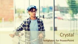  Presentation with fixed wing uav - PPT layouts with moving gears - people style leisure and lifestyle background and a soft green colored foreground