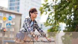  Presentation with fixed wing uav - PPT theme with moving gears - people style leisure and lifestyle background and a coral colored foreground