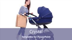  Presentation with mom - PPT theme enhanced with  background and a  colored foreground