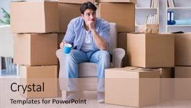  Presentation with veterans forces moving house american - Cool new slides with moving in to new house backdrop and a  colored foreground