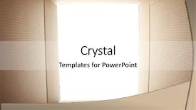  Presentation with box carton - Slide set featuring moving object retail store - view from open carton box background and a  colored foreground