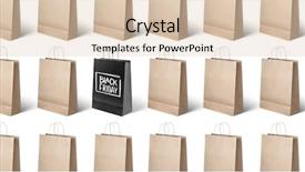  Presentation with black paper - Audience pleasing PPT layouts consisting of moving tmplate - white background paper bags black backdrop and a lemonade colored foreground