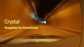  Presentation with speed - PPT layouts consisting of mph - very high speed drive background and a tawny brown colored foreground