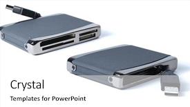  Presentation with duo - Amazing PPT layouts having ms - card reader for cf ms backdrop and a white colored foreground