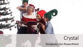  Presentation with children story - PPT theme having ms - group of children gathered background and a light gray colored foreground