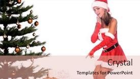  Presentation with cookies christmas - Beautiful slides featuring ms - sexy ms santa claus backdrop and a  colored foreground