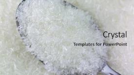  Presentation with flavor - Cool new PPT layouts with msg flakes monosodium glutamate sodium backdrop and a light gray colored foreground