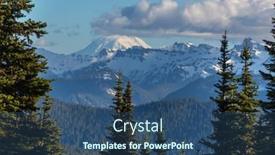  Presentation with usa - PPT theme featuring mt-adams-in-washington-state background and a  colored foreground