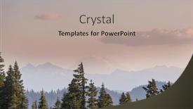  Presentation with washington state ferries - Presentation design featuring mt-adams-in-washington-state background and a light gray colored foreground