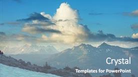  Presentation with washington dc usa map - Colorful slide deck enhanced with mt baker recreation area washington backdrop and a seafoam green colored foreground