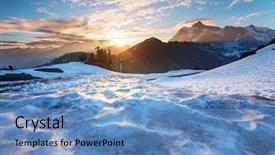  Presentation with washington dc usa map - Cool new theme with mt baker recreation area washington backdrop and a teal colored foreground