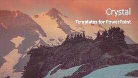  Presentation with washington dc usa map - Audience pleasing PPT layouts consisting of mt baker recreation area washington backdrop and a coral colored foreground