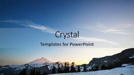  Presentation with washington dc usa map - PPT theme consisting of mt baker recreation area washington background and a light blue colored foreground