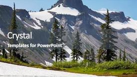  Presentation with recreation - Cool new PPT layouts with mt baker recreation area washington backdrop and a  colored foreground