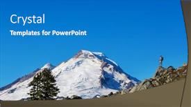  Presentation with area - Presentation theme enhanced with mt-baker-recreational-area background and a gray colored foreground