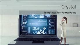  Presentation with done - Presentation design consisting of much work to be done mixed media background and a light gray colored foreground