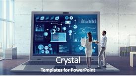  Presentation with done - Presentation design featuring much work to be done mixed media background and a ocean colored foreground