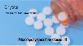  Presentation with disease - Slide set with mucopolysaccharidosis-iii-mucopolysaccharidosis-iii background and a light blue colored foreground