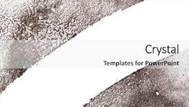  Presentation with clay - PPT theme enhanced with mud splash - texture clay moving in white background and a white colored foreground