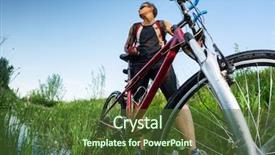  Presentation with swamp - Audience pleasing presentation design consisting of mud splash - young man with dirty clothes backdrop and a tawny brown colored foreground