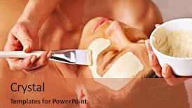  Presentation with facial - Slide deck with blue earth free - landscape with a bird s background and a sky blue colored foreground