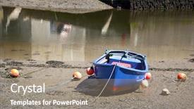  Presentation with rowing - Audience pleasing PPT theme consisting of pizza with ham and mushrooms backdrop and a gray colored foreground