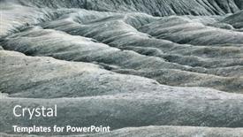  Presentation with volcanoes - Slide set enhanced with muddy-volcanoes-of-paclele-mari background and a gray colored foreground