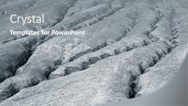  Presentation with volcanoes - Presentation theme enhanced with muddy-volcanoes-of-paclele-mari background and a gray colored foreground