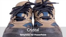  Presentation with color run - PPT theme having mud run - color photograph of old dirty background and a  colored foreground