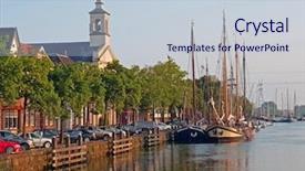  Presentation with old rock fossils - Beautiful theme featuring muiden in the netherlands backdrop and a  colored foreground