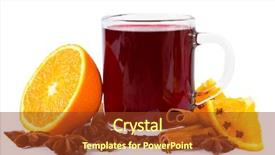  Presentation with mulled wine - Amazing theme having mulled wine isolated backdrop and a tawny brown colored foreground