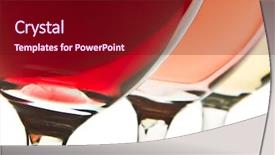  Presentation with yellow rose - Presentation theme consisting of multi colored bars - yellow rose background and a wine colored foreground