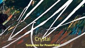  Presentation with coloured - PPT theme featuring multi-coloured structure of background background and a tawny brown colored foreground