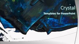  Presentation with coloured - Theme with multi-coloured structure of background background and a tawny brown colored foreground