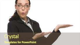  Presentation with multi cultural - Presentation featuring multi cultural workplace - surprised mixed race businesswoman gesturing background and a  colored foreground