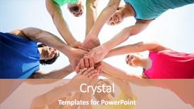  Presentation with friends show - PPT theme having multi directional - directly below shot of friends background and a coral colored foreground