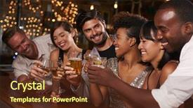  Presentation with special education young adult man - Amazing theme having multi ethnic - young adult friends making backdrop and a tawny brown colored foreground