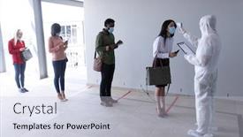  Presentation with multi ethnic group - Audience pleasing slide set consisting of multi-ethnic-group-of-male backdrop and a lemonade colored foreground