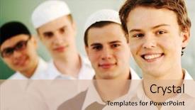  Presentation with ethnic group - Slide deck having clean food clean food breakfast background and a tawny brown colored foreground.