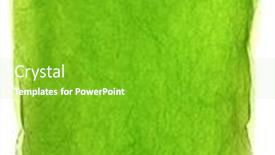  Presentation with light green - Amazing presentation design having multi-layered-green-crumpled-gift backdrop and a shamrock green colored foreground