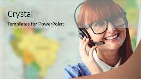  Presentation with travel - Cool new theme with multiagent - digital composite of travel agent backdrop and a light gray colored foreground