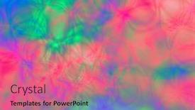  Presentation with multicolor - Beautiful presentation theme featuring the hall of meeting backdrop and a  colored foreground.