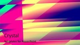  Presentation with psychedelic - Amazing presentation design having multicolor abstract psychedelic background backdrop and a purple colored foreground